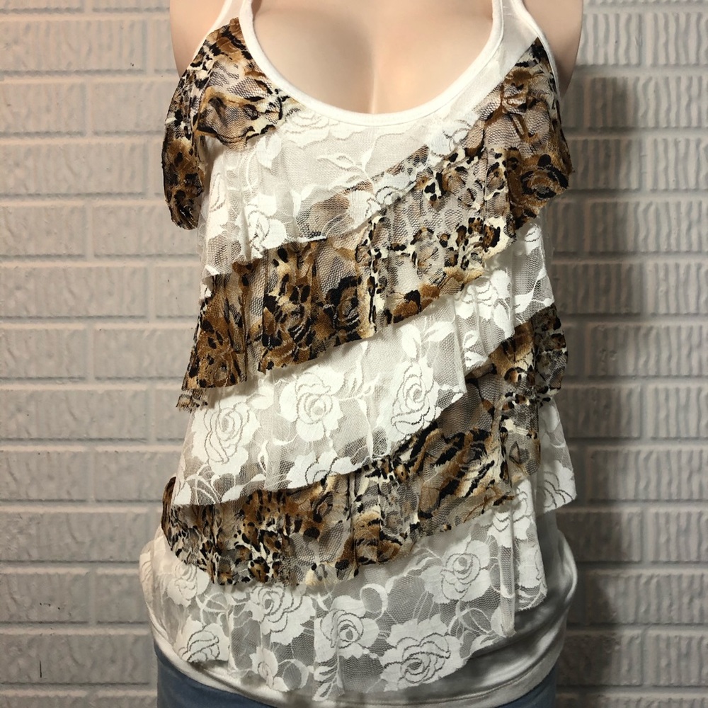 Leopard tank top